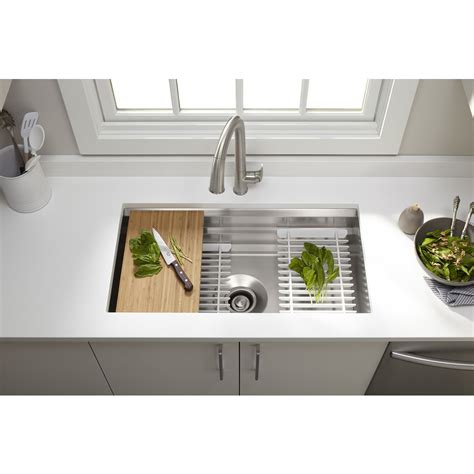 stainless steel sink for 33 inch cabinet|stainless undermount sink single 33.